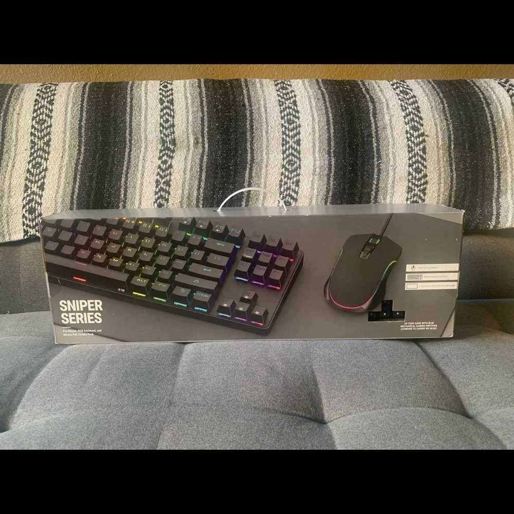 Combo gaming keyboard & mouse